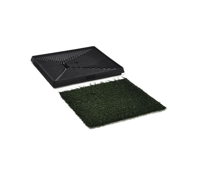Zabava 3 Tier Pet Puppy Dog Training Artificial Grass Potty Patch Tray