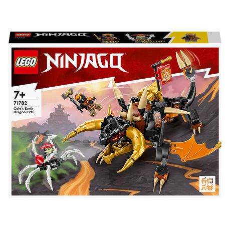 LEGO® NINJAGO® Cole’s Earth Dragon EVO 71782 Building Toy Set (285 Pieces)