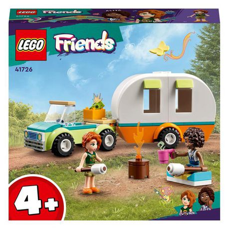 LEGO® Friends Holiday Camping Trip 41726 Building Toy Cars (87 Pieces)