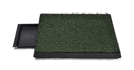 Zabava 3 Tier Pet Puppy Dog Training Artificial Grass Potty Patch Tray