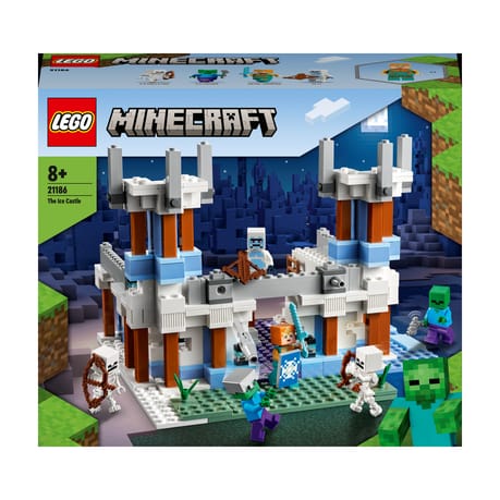 LEGO® Minecraft® The Ice Castle 21186 Building Kit (499 Pieces)