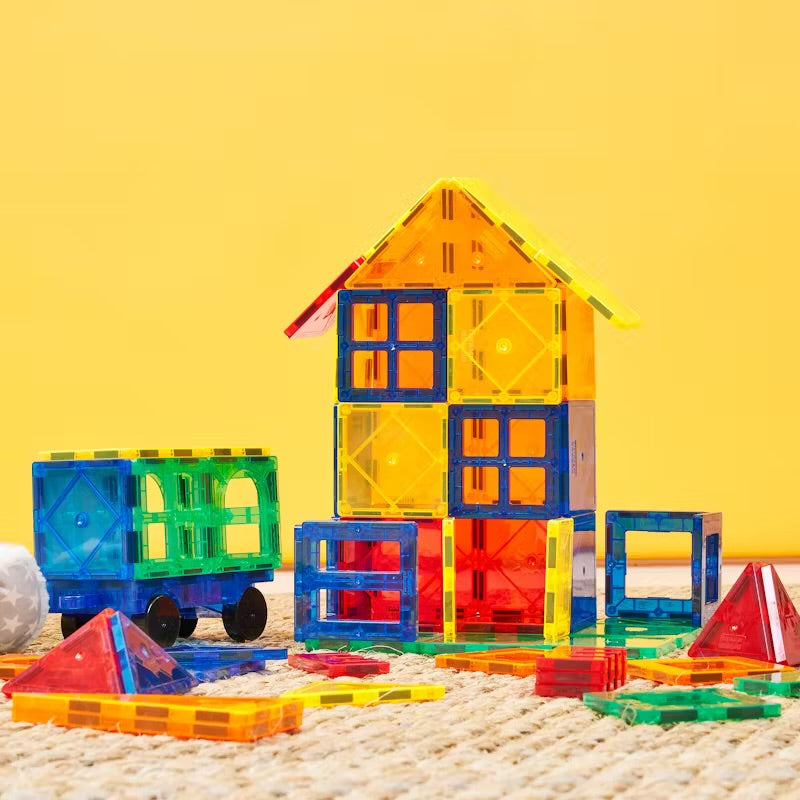 Magnetic Tiles
91-Piece 3D Magnetic Building Tiles