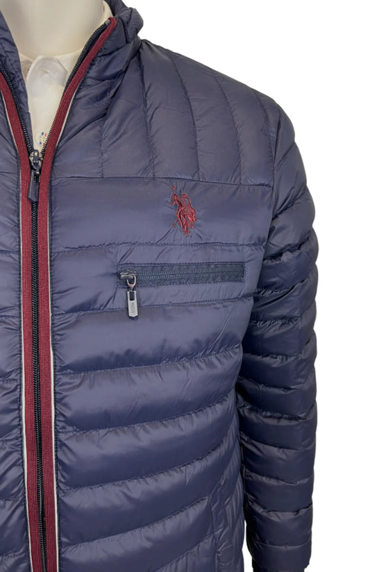 US Polo Association Men's Panelled Puffer Jacket