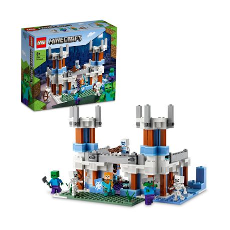 LEGO® Minecraft® The Ice Castle 21186 Building Kit (499 Pieces)