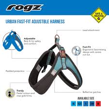 Rogz Dog Urban Adjustable Fast Fit Harness