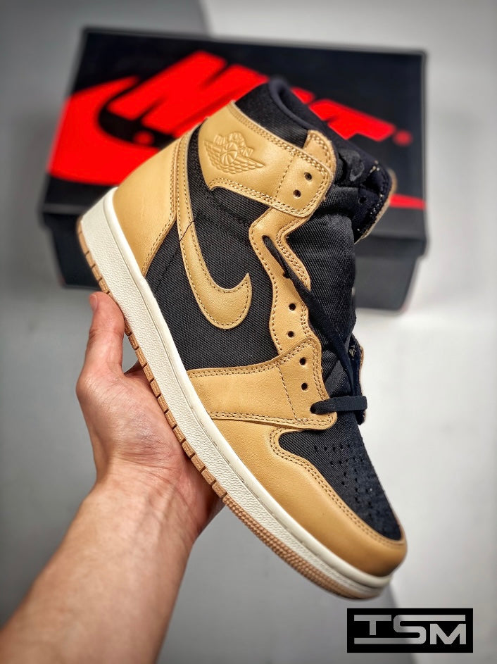 Jordan 1 Retro High OG Vachetta Tan / Black Sail