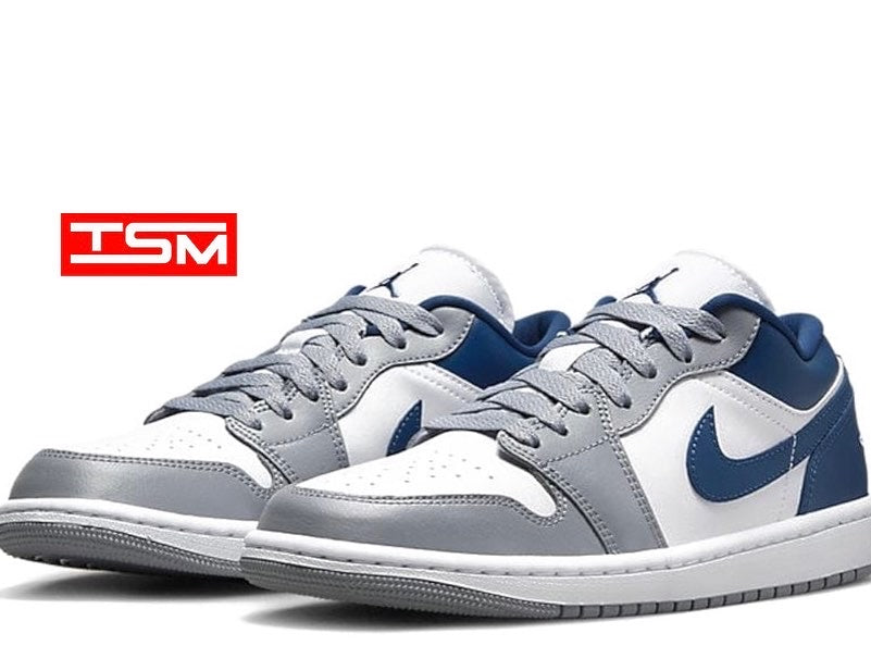 Jordan 1 Low Stealth French Blue BY JORDAN