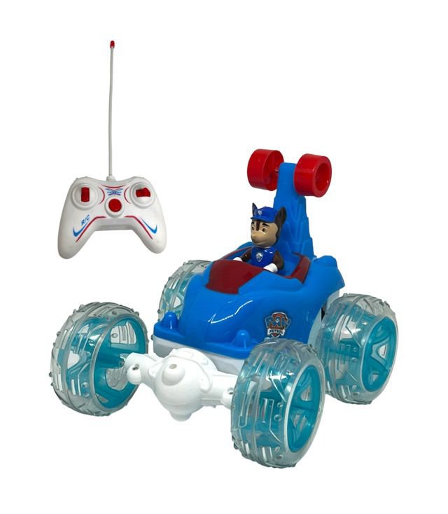 Paw Patrol RC Rechargeable 360 Degree Twisting Stunt Car-Lights & Music