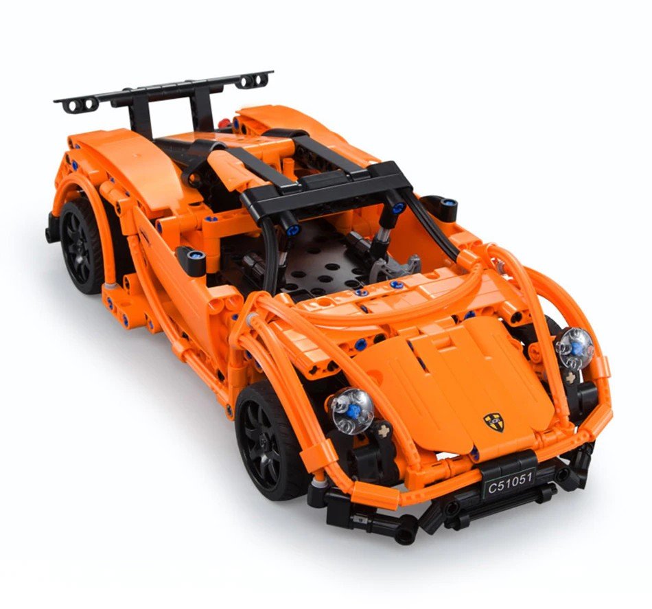 CaDA Technic Remote Control Sportscar - Porsche - 421-Piece - 30cm Long Cada