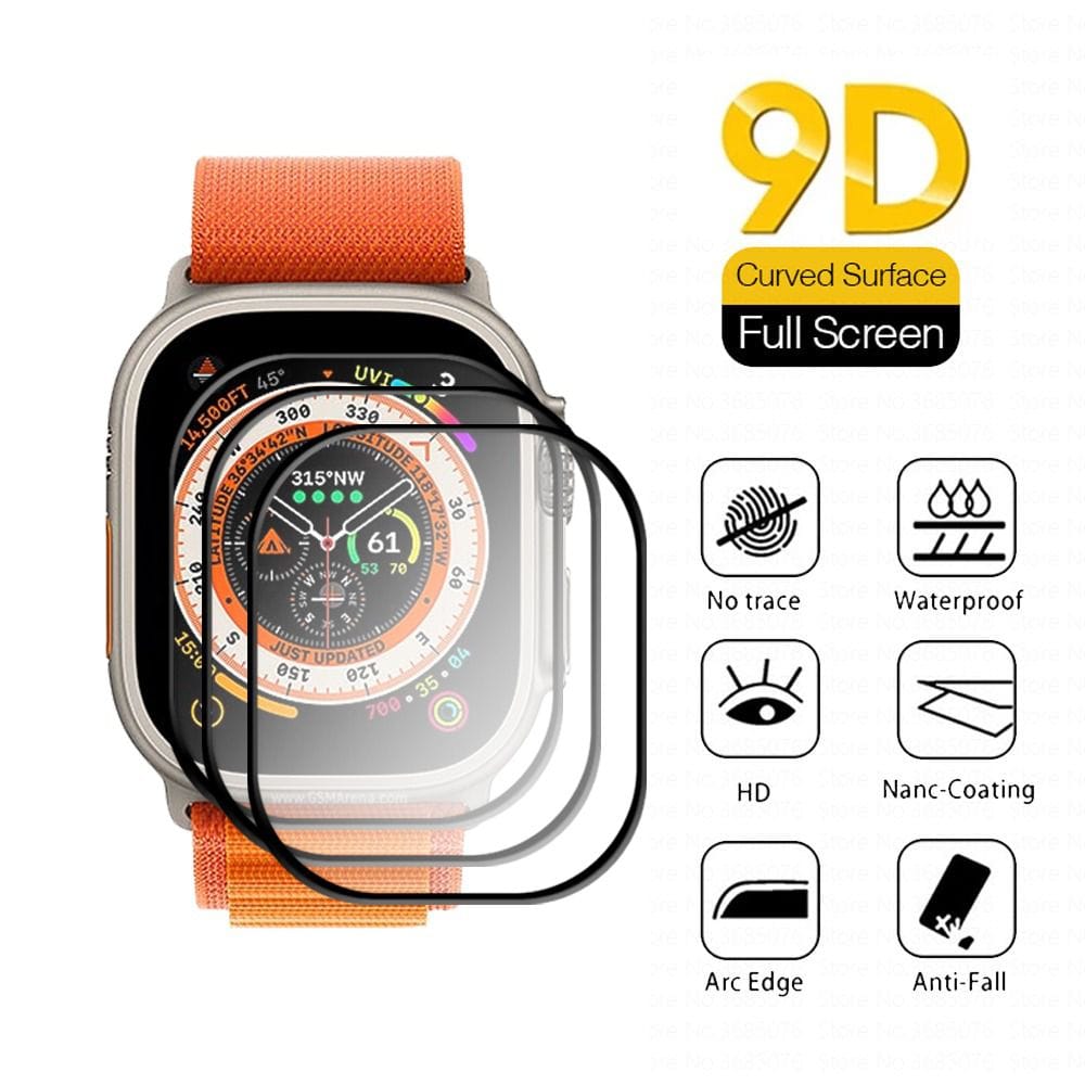 TechByte Tempered Glass Screen Protector for Apple Watch Ultra - 49mm