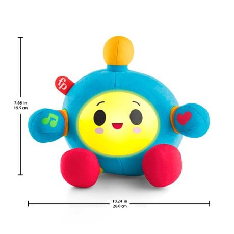 Fisher-Price Happy World Huggy Wuggy Bug Light-Up Plush Toy