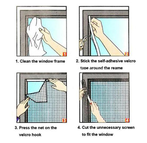 Sunsan Anti Fly/Mosquito Window Mesh Screen