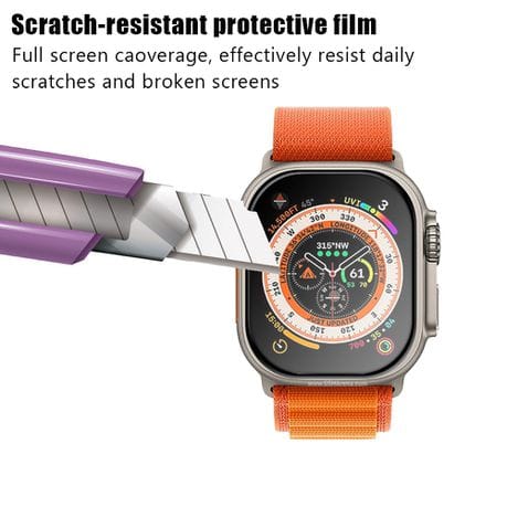 TechByte Tempered Glass Screen Protector for Apple Watch Ultra - 49mm