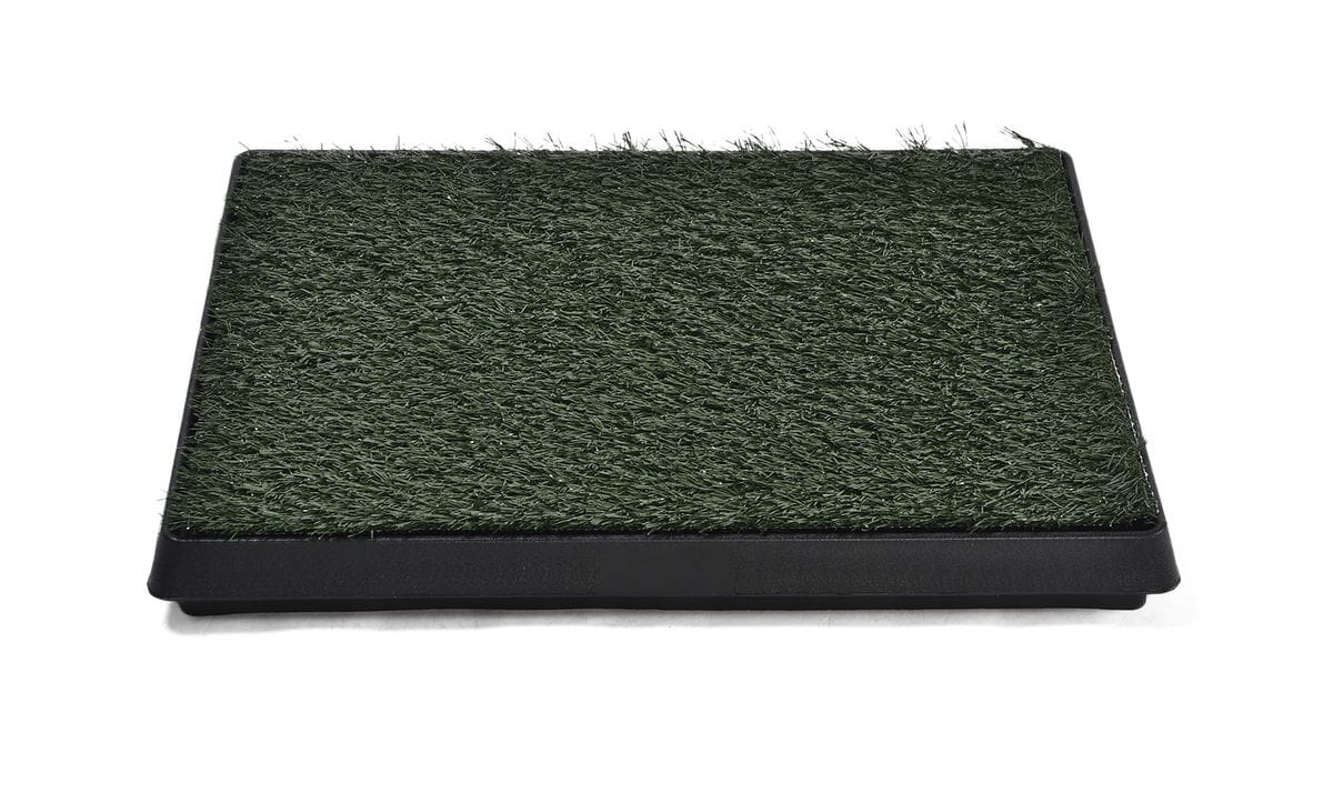 Zabava 3 Tier Pet Puppy Dog Training Artificial Grass Potty Patch Tray