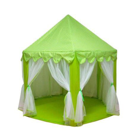 Princess Castle Portable Play Tent with Net for Kids Boys & Girls