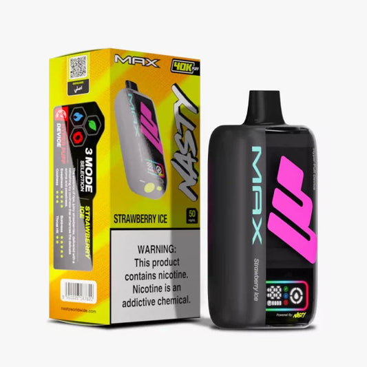NASTY MAX ULTRA 40K PUFFS- STRAWBERRY ICE