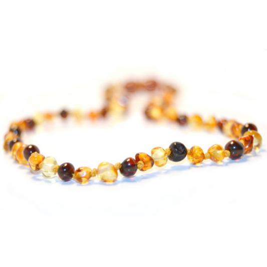 Baltic Amber Teething Necklace (Mixed)