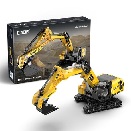 CaDA Technic Excavator - 467-Piece - 28cm Long