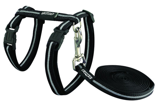 Rogz - 11mm AlleyCat Cat Lead/H-Harness