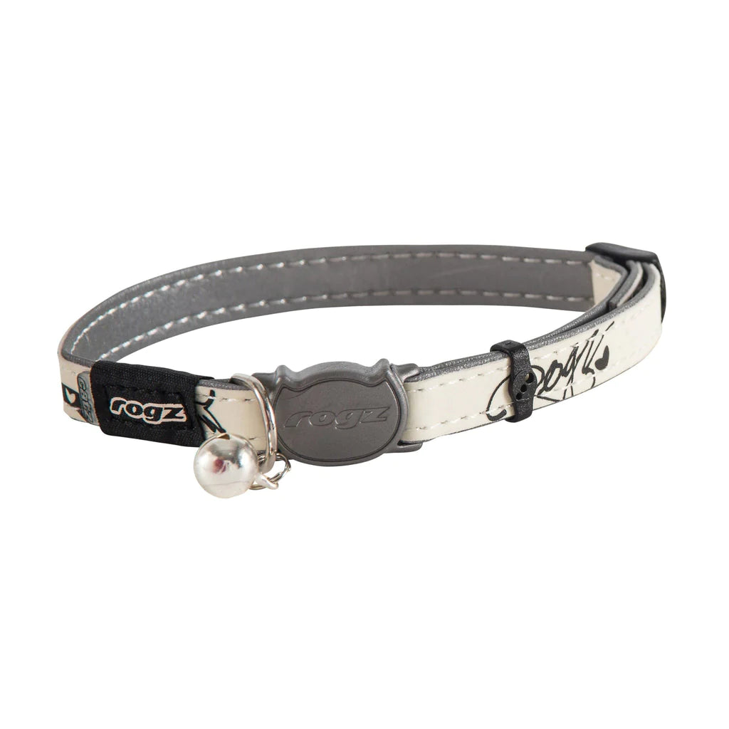 ROGZ GLOWCAT COLLAR - BLACK