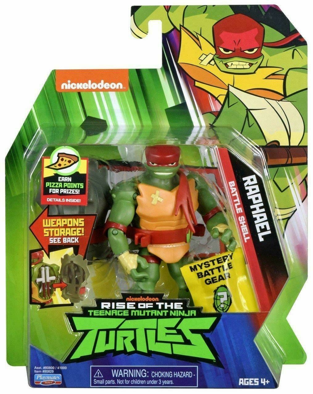 Rise of the Teenage Mutant Ninja Turtles RAPHAEL [Battle Shell] Action Figure