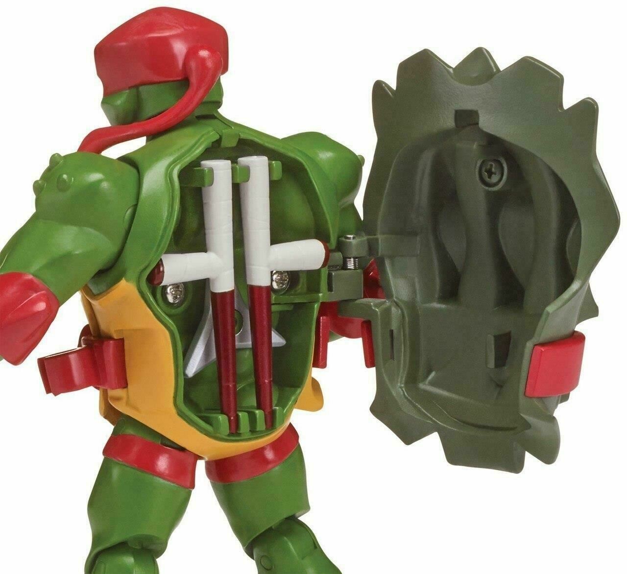 Rise of the Teenage Mutant Ninja Turtles RAPHAEL [Battle Shell] Action Figure