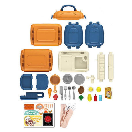 Jeronimo - Jumbo Play Case - Orange Kitchen