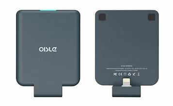 oisle Mini Power Bank Powercore 4500mAh Portable Charger Portable Battery Charger Case for iPhone 11/12/13